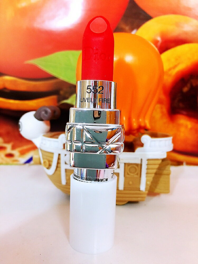 Dior 迪奧 藍星炫色唇膏雙頭試用版 3.5g #552全新 色號: 552【全新百貨專櫃正貨】☆