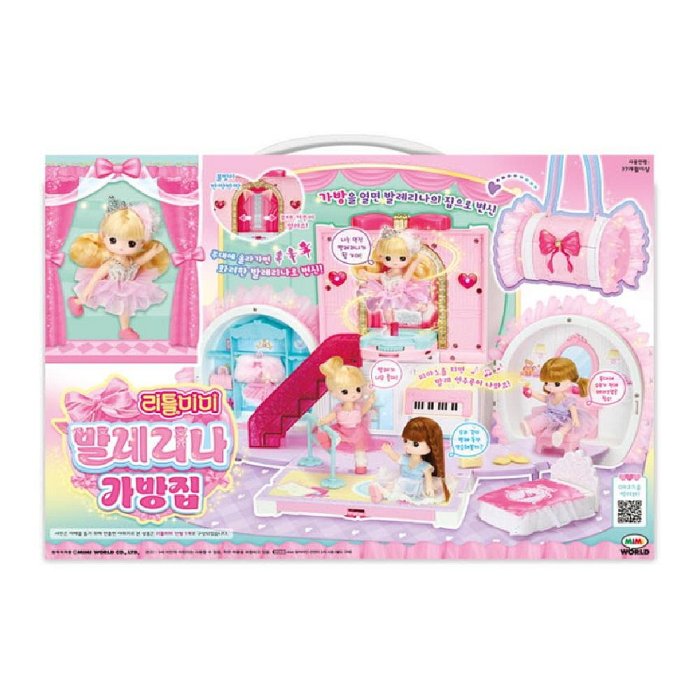MIMIWORLD 迷你小MIMI浪漫芭蕾屋提包(MI5408) 1519元