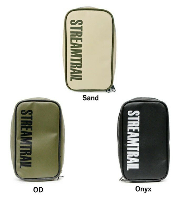日本 《StreamTrail》BIVALVE POUCH 吊掛式大容量手機袋