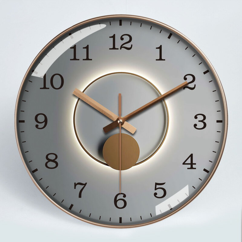 北歐風掛鐘 壁掛式時鐘 鐘錶掛鐘客廳家用時尚創意簡約時鐘北歐大氣臥室石英鐘靜音掛錶『cyd6260』