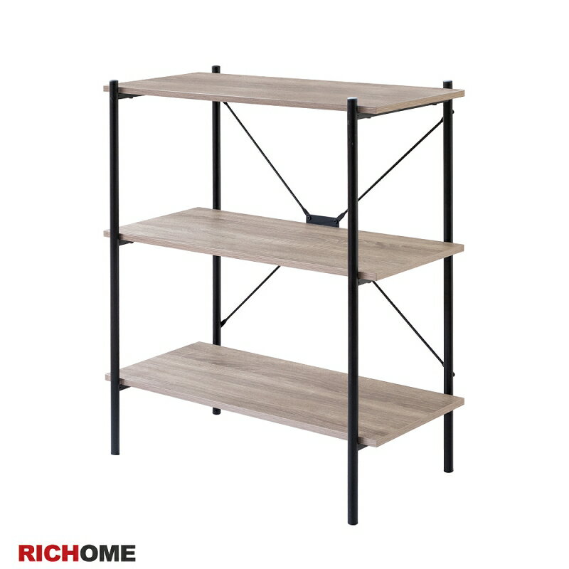 三層架 層架 收納架 書架 置物架 RICHOME SH572 北歐風E1板三層架