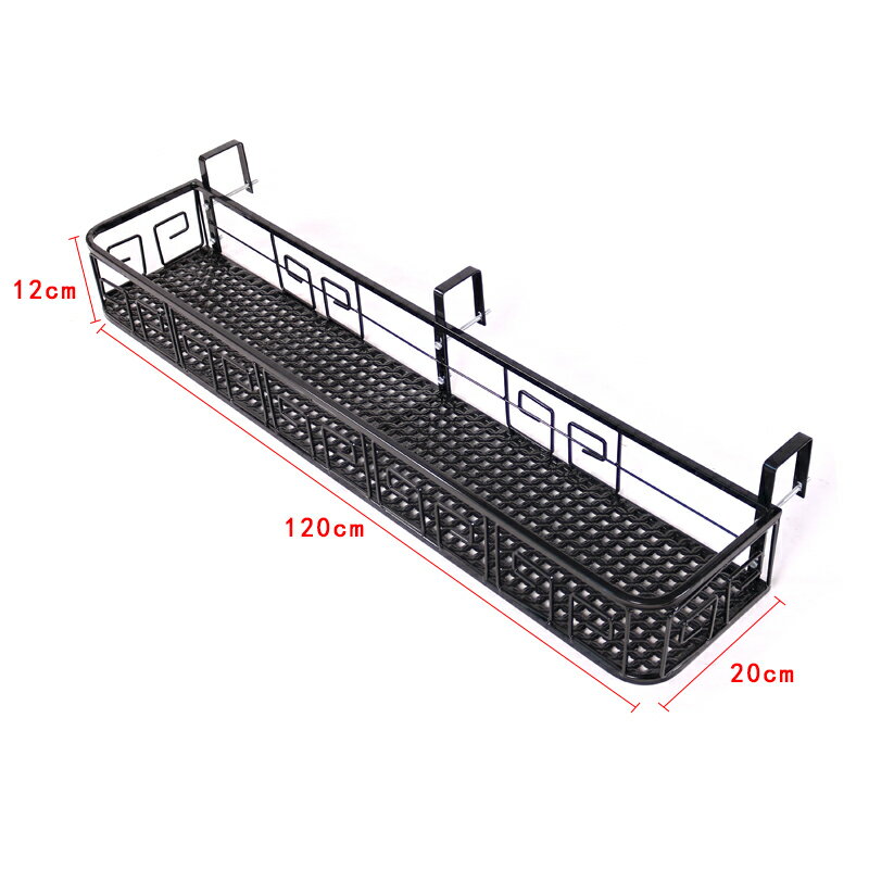 陽台懸掛式花架 陽台花架懸掛掛式鐵藝護欄花盆掛架多肉欄桿花架子室內窗台置物架【CM10161】 6