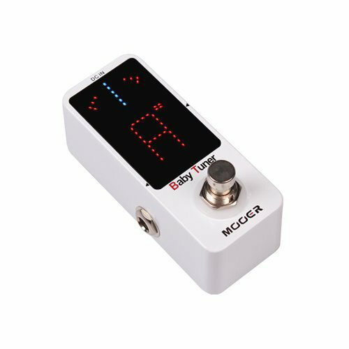 Mooer Baby Tuner 民謠吉他/電吉他/電貝斯 Bass 迷你調音器/單顆效果器【唐尼樂器】