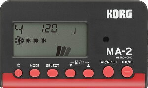 【日本代購】KORG 電子節拍器 黑紅色 MA-2 BKRD