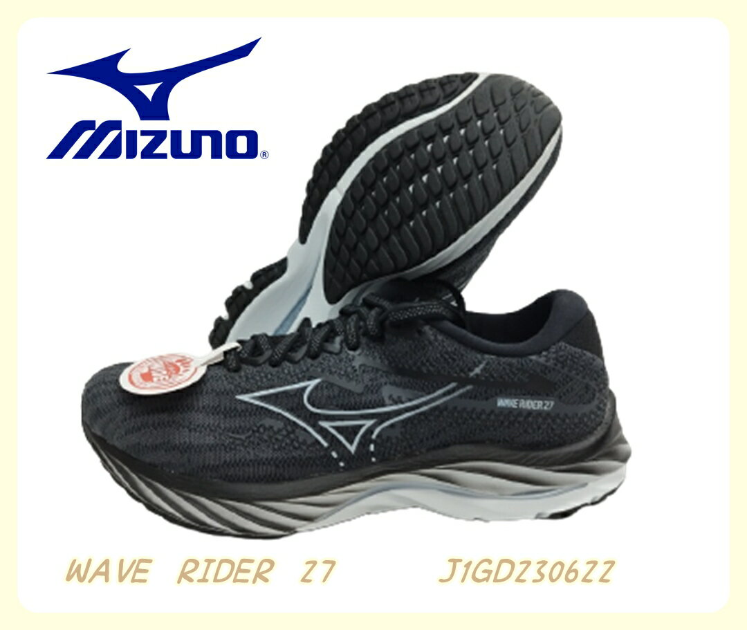 MIZUNO 美津濃 女慢跑鞋 WAVE RIDER 27 J1GD230622 大自在