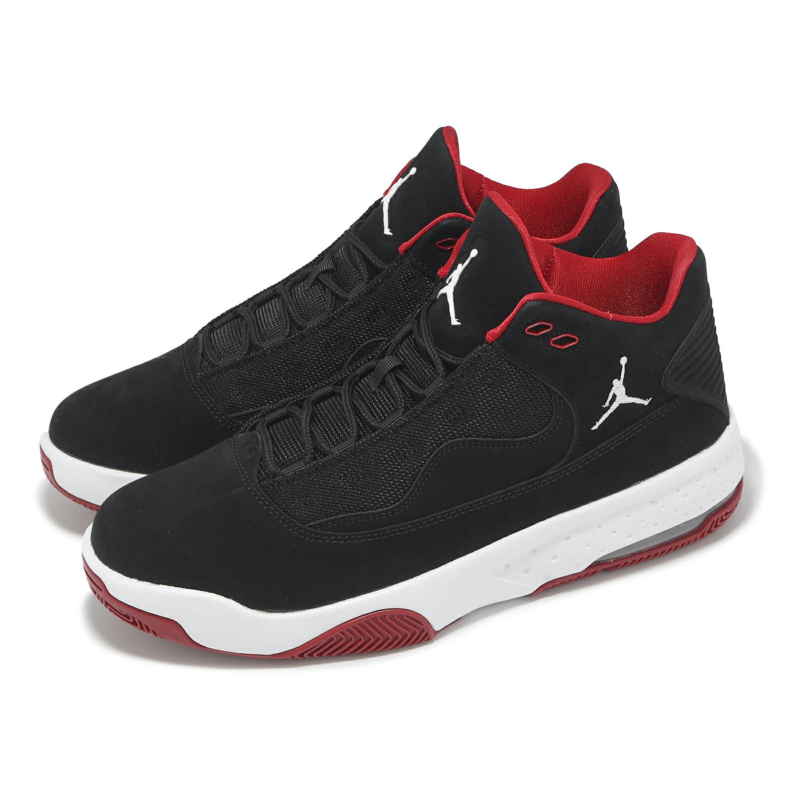 Nike 籃球鞋 Jordan Max Aura 2 男鞋 黑 紅 喬丹 氣墊 緩震 運動鞋 CK6636-016 7