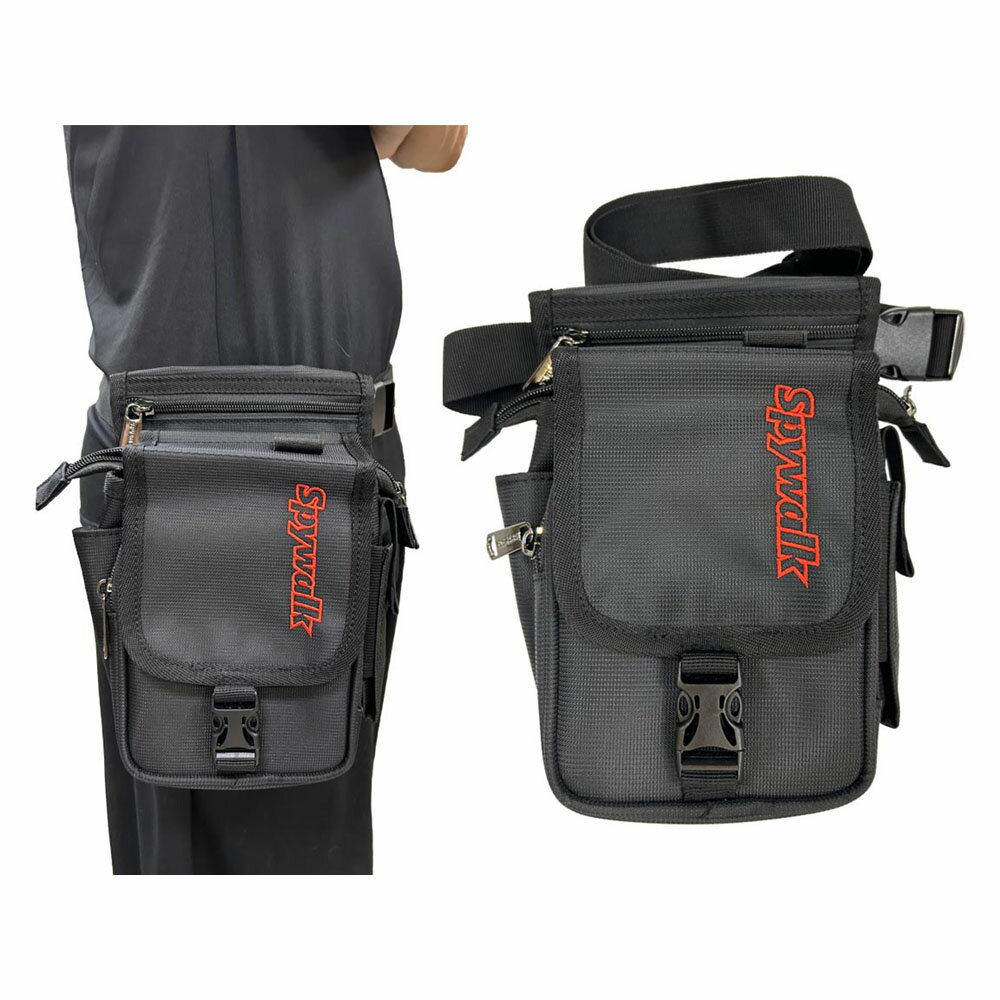 ~雪黛屋~STATE 腿包腰背式小腿包隨身物品隨身工作工具型男隨身包防水尼龍布PW1058
