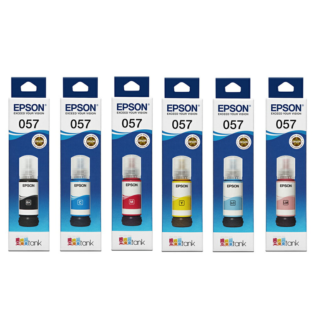 EPSON T09D (057) 六色一組 原廠墨水瓶 適用 L8080/L18050