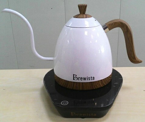 【Brewista Artisan】 細口壺，可控制溫度的咖啡手沖壺-600ml (白色)