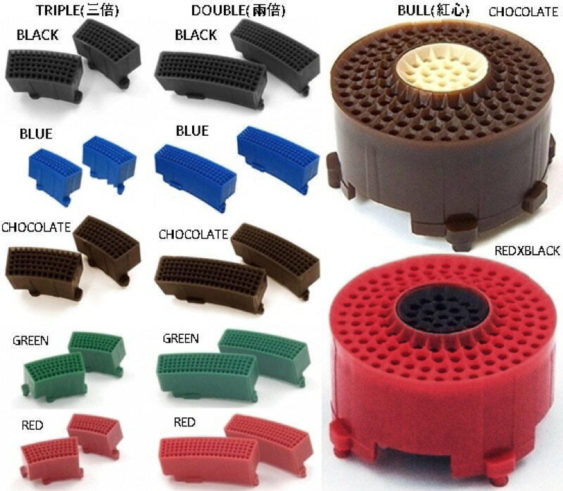 Gran Board 2 3 3s原廠 靶塊 替換靶塊 紅心 黑心 GB23S飛鏢靶塊 1