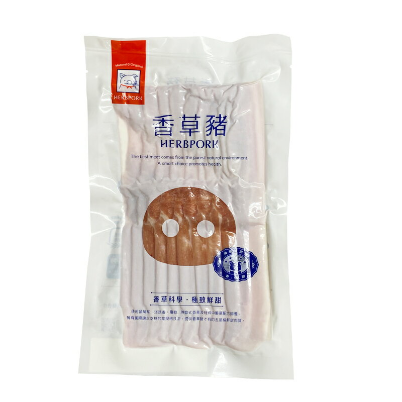 【金農興】香草豬五花肉片(200g/包) #冷凍配送