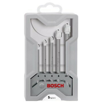 BOSCH 玻璃磁磚鑽頭 玻璃鑽頭組 4/5/6/8/10 mm 5件式 5支組 CYL-9 Ceramic