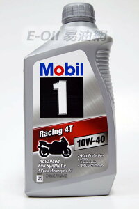 Mobil 1 RACING 4T 10W40 全合成機油【樂天APP下單9%點數回饋】