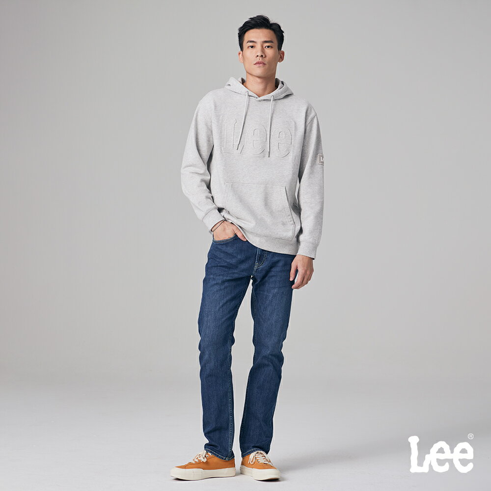 Lee 男款 726 中腰標準直筒牛仔褲 腰頭品牌LOGO 12.5oz | Modern