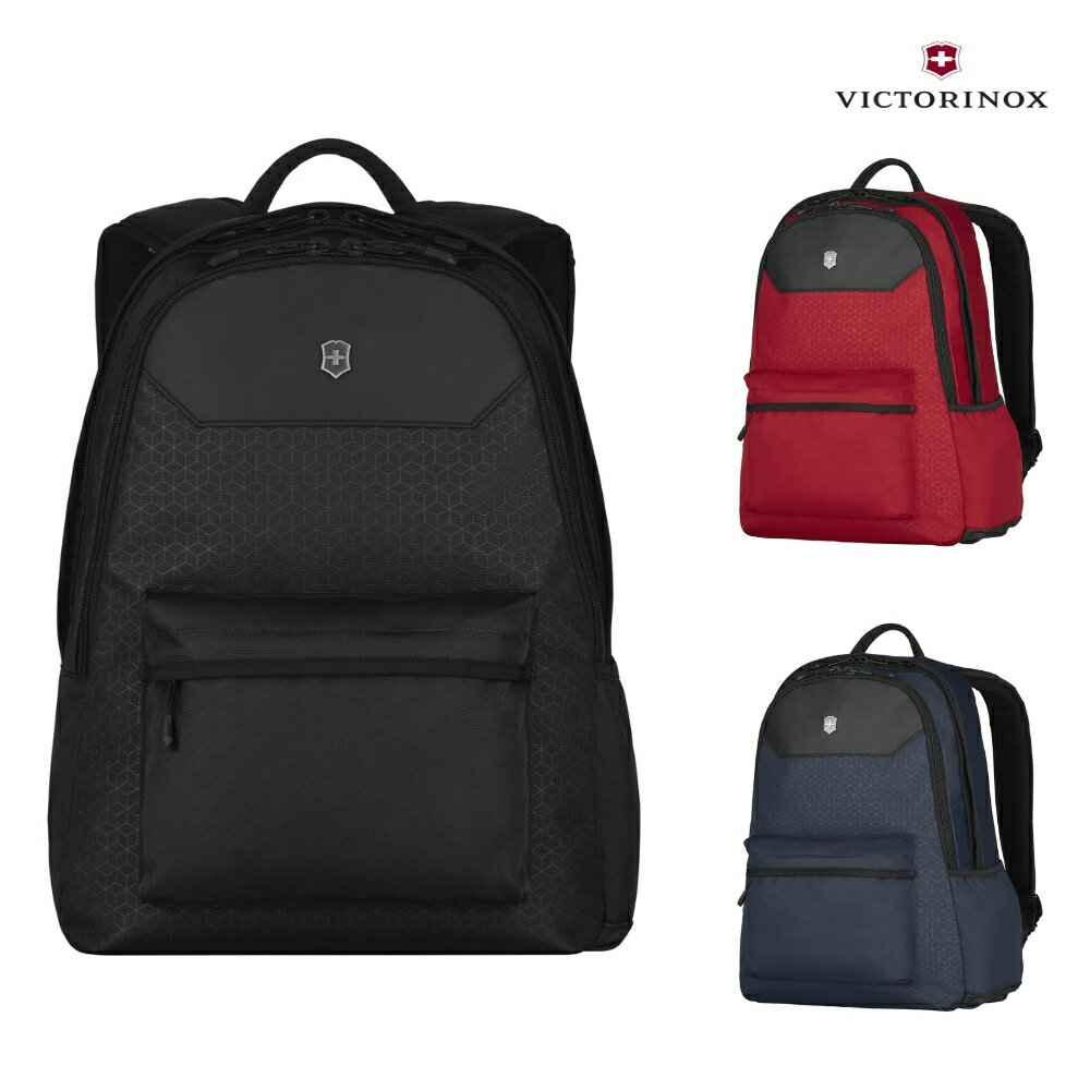 Victorinox 瑞士維氏 後背包 休閒後背包 電腦後背包 公事包 商務包 TRGE-606736 (黑/紅/藍)