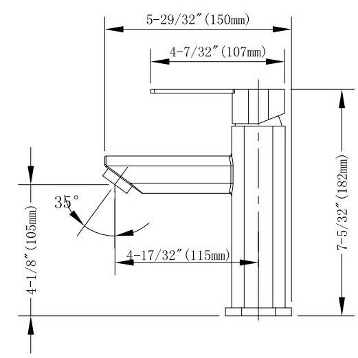 【黛琍居家】SUS304不銹鋼面盆龍頭 抗菌防指紋 浴室面盆龍頭  (38C-B131) 免運 3