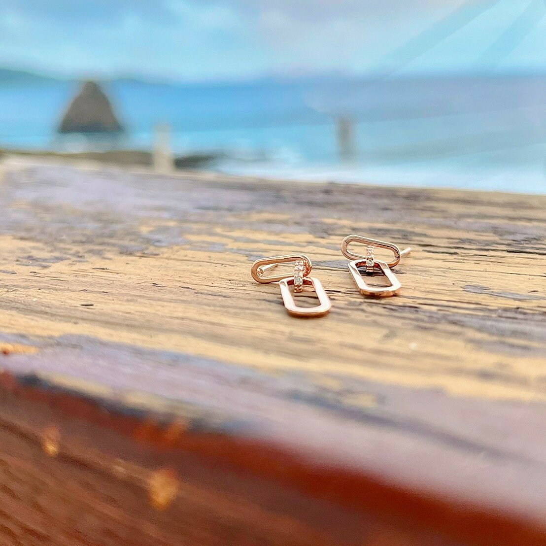 現貨專區｜相攜．垂墜耳環(BPE79)｜送禮精選店家★Reyna jewelry 女王飾品 0
