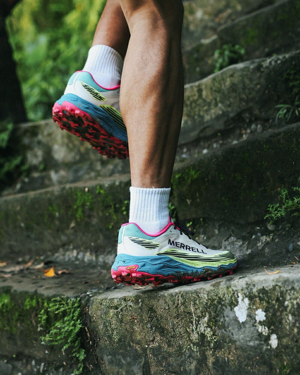 MERRELL(男)AGILITY PEAK 6 輕量戶外越野訓練鞋 男鞋-白綠色 5 MERRELL(男)AGILITY PEAK 6 輕量戶外越野訓練鞋 男鞋-白綠色 5