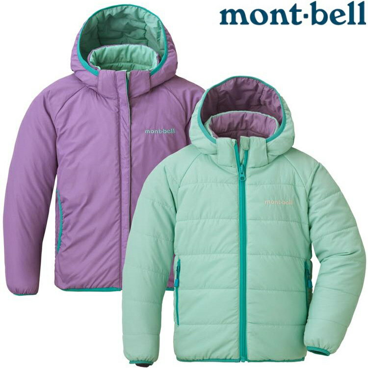 Mont-Bell Thermawrap Parka Kid's 兒童款 雙面穿化纖保暖外套 1101651 LBL 淺藍