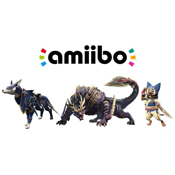 【滿額折120 最高3000回饋】NS Switch Amiibo《怨虎龍 加爾克 艾路》魔物獵人 崛起系列【現貨】【GAME休閒館】