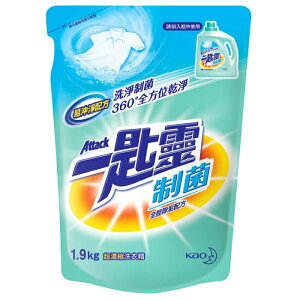 一匙靈 制菌超濃縮洗衣精補充包(1.9kg/包) [大買家]