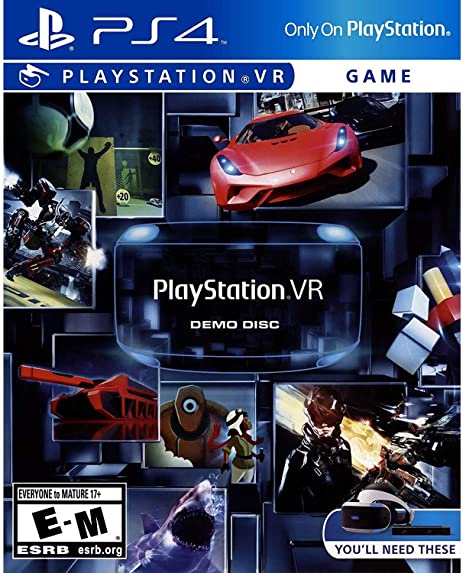 美琪PSVR PS4 遊戲 VR遊戲體驗 PS VR DEMO DISC 7合1