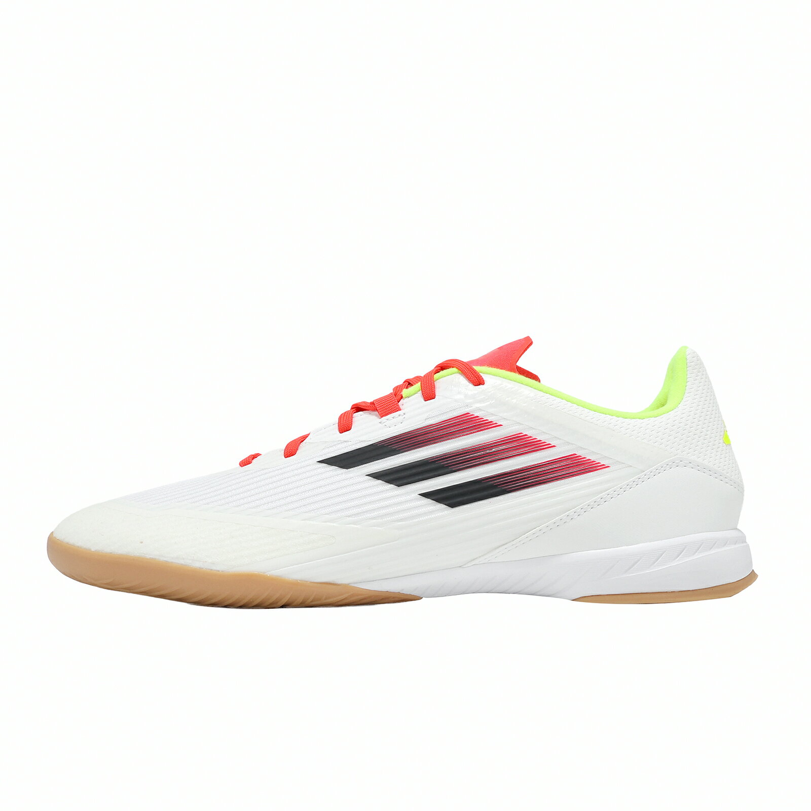 adidas 愛迪達 足球鞋 F50 League IN 男鞋 白 紅 緩衝 室內球場 膠底 IE1228