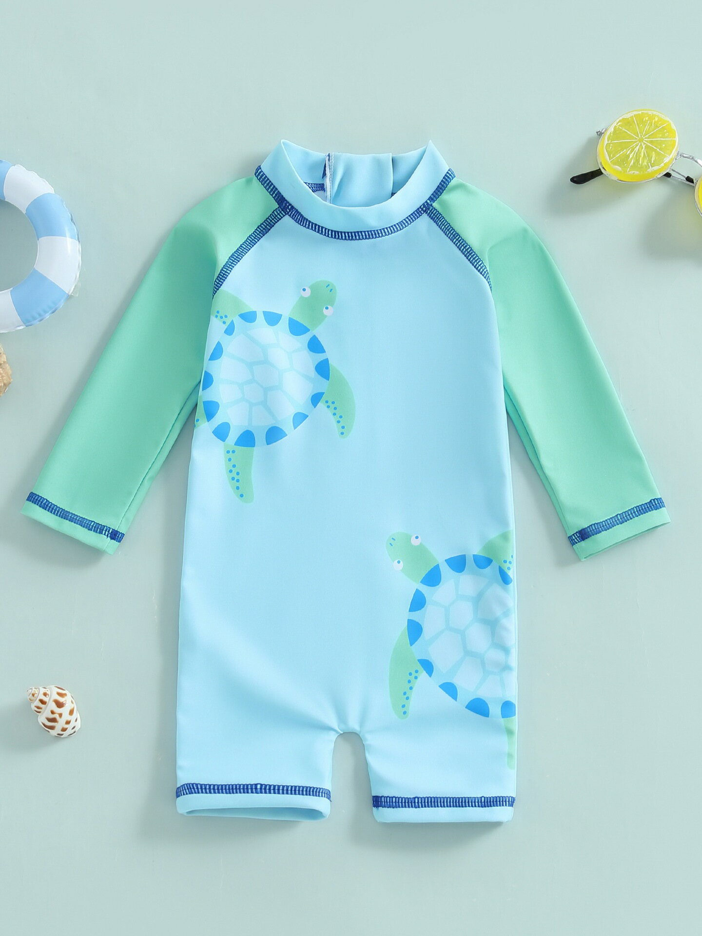【喜挖】V 9284 Korean-style kids' swimsuit 韓版兒童連身泳衣速賣