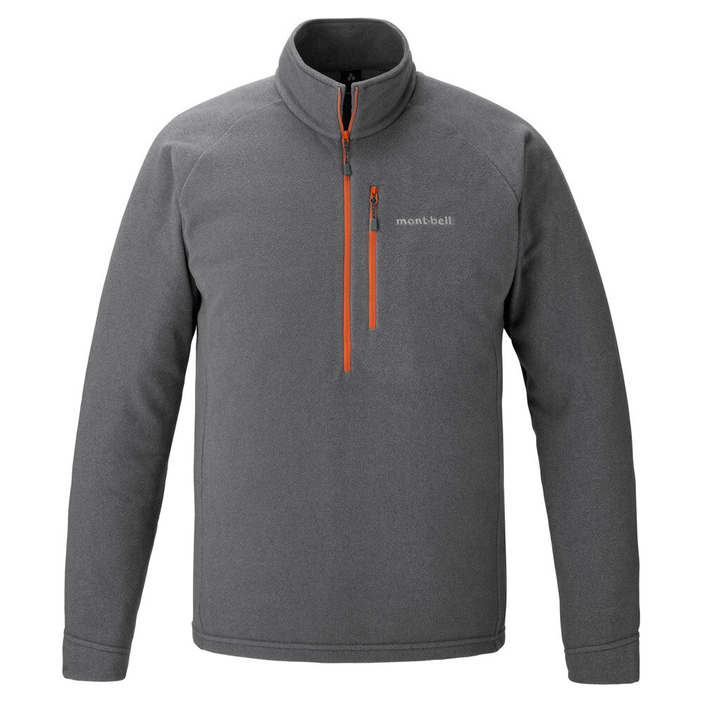 【速捷戶外】日本 mont-bell 1114883 CHAMEECE 男彈性超細保暖刷毛中層衣,登山,健行,montbell 0