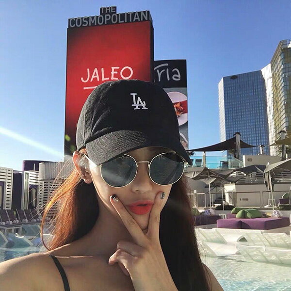 ANNAS LA老帽 帽子 鴨舌帽 棒球帽 刺繡 英文 字母 百搭 小臉 韓國 歐美 男女 情侶 3