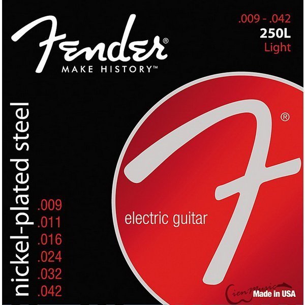 原廠公司貨 Fender 250L 09-42 鎳弦【唐尼樂器】