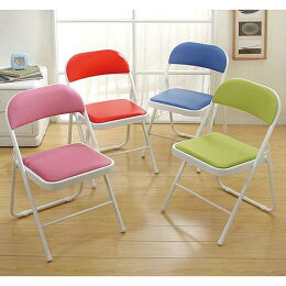 炫彩折合椅-紅(45.5*47.5*78cm)【愛買】