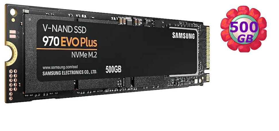 SAMSUNG 500GB 500G PCIe SSD 三星【970 EVO PLUS 】MZ-V7S500BW M.2