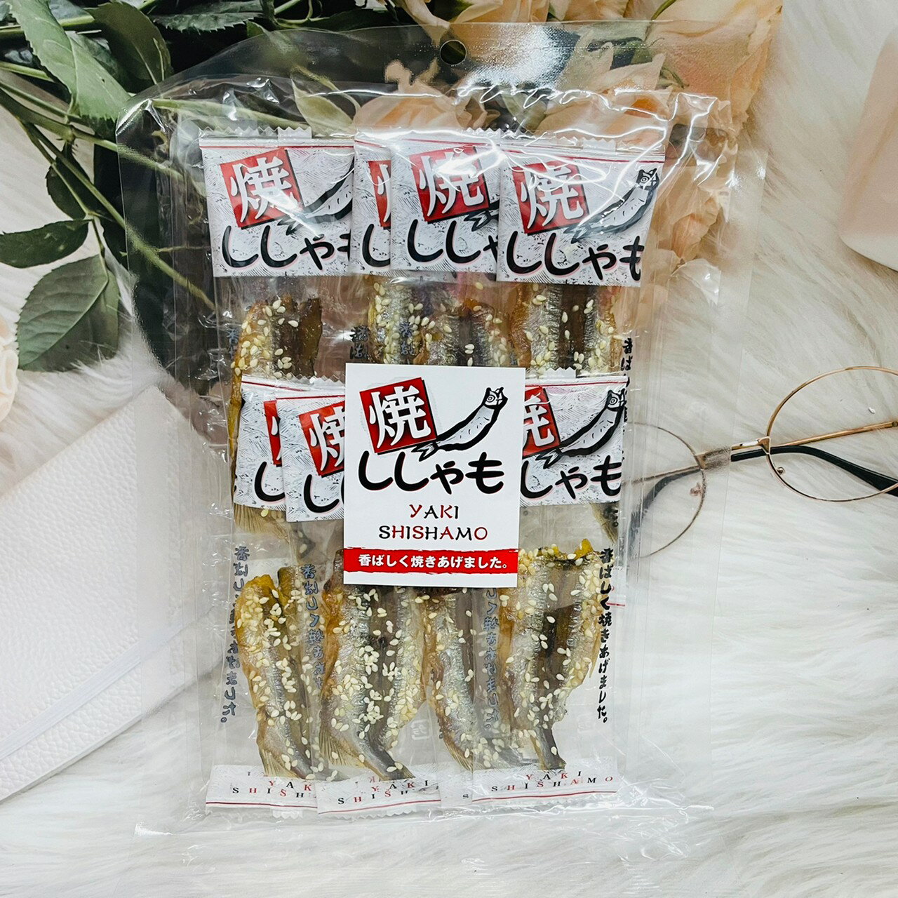 日本 ICHIEI 一榮食品 柳葉魚燒 烤喜相逢 60g 個別包裝 魚干 喜相逢 柳葉魚｜全店$199免運