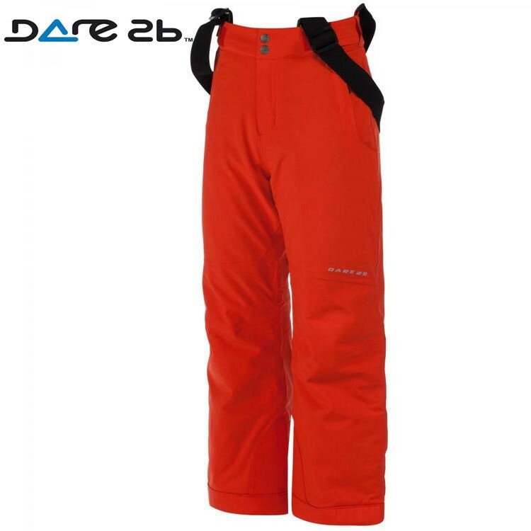 Dare 2b 兒童保暖雪褲/防風防水透氣/國外滑雪/ DKW301-1WC 橘紅