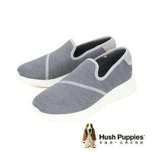 Hush Puppies (女)網布內增高自尊鞋休閒鞋 女鞋－灰(另有黑.粉)