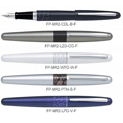 日本 PILOT百樂動物花紋鋼筆F細尖* FP-MR2-F MR2