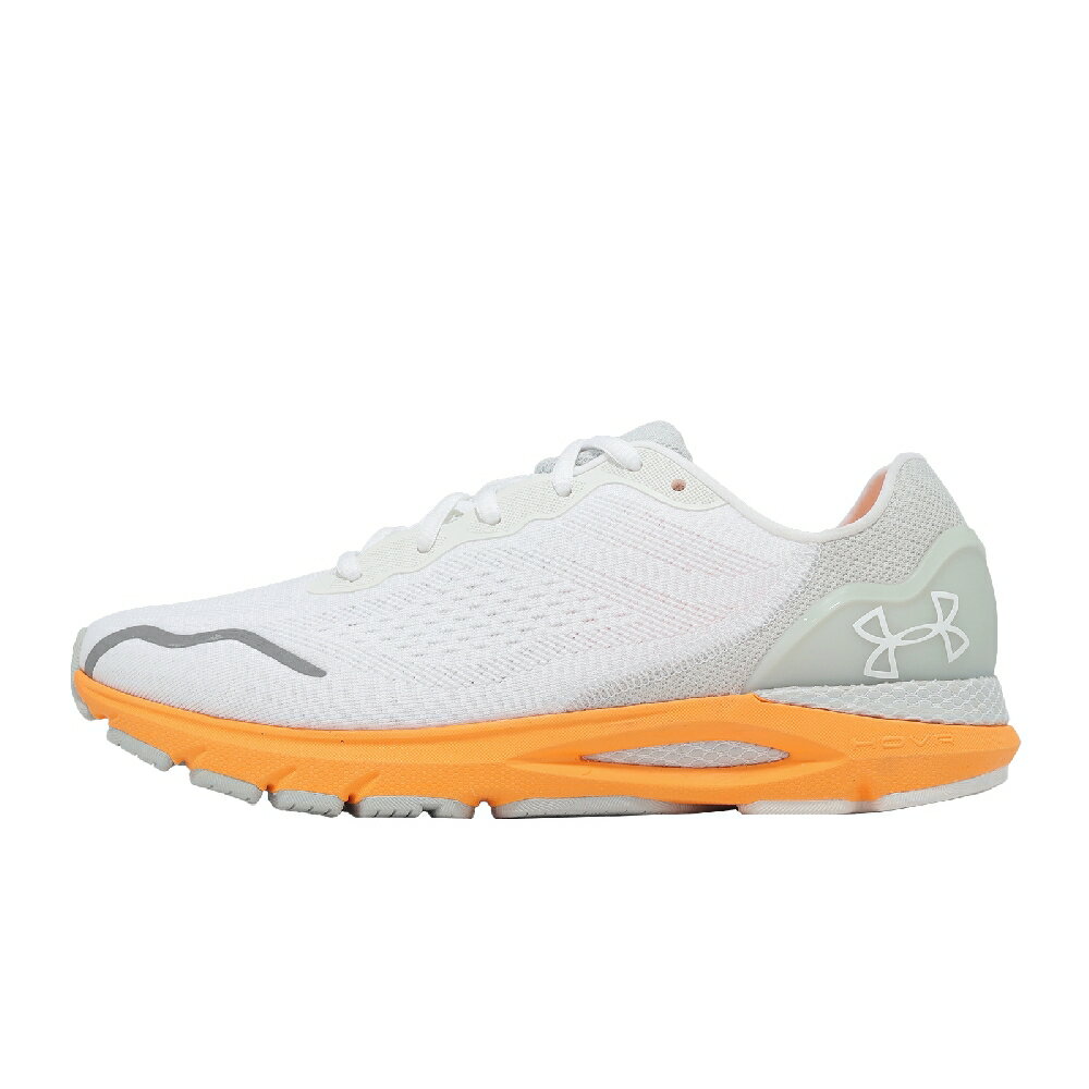 Under Armour UA 慢跑鞋 HOVR Sonic 6 女鞋 灰 橘黃 緩震 運動鞋 UA