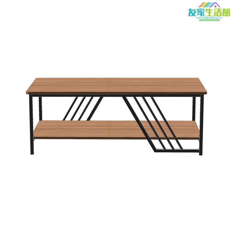 公司貨/免稅 新款現代簡約客廳茶幾公寓出租屋簡易邊幾雙層小戶型桌子休閑茶桌 YJ/AL187 快速出貨