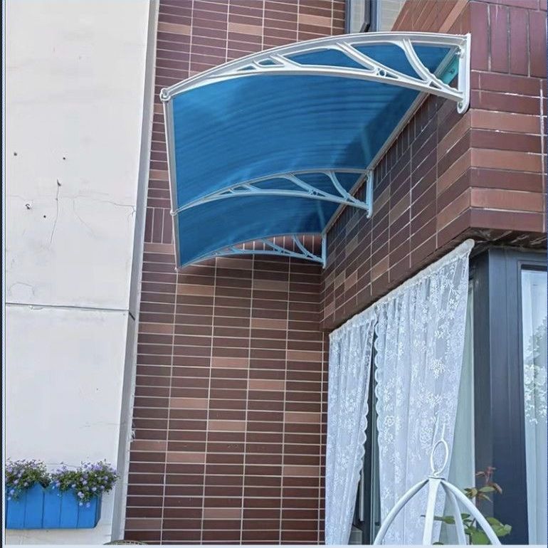 免運 可開票 限時下殺 臺灣公司 快速發貨 可定製 雨棚 屋簷遮雨棚 防水防曬棚 遮陽雨搭 現貨戶外遮陽棚家用陽臺防雨屋簷雨棚門口窗戶雨蓬窗戶門頭遮陽板