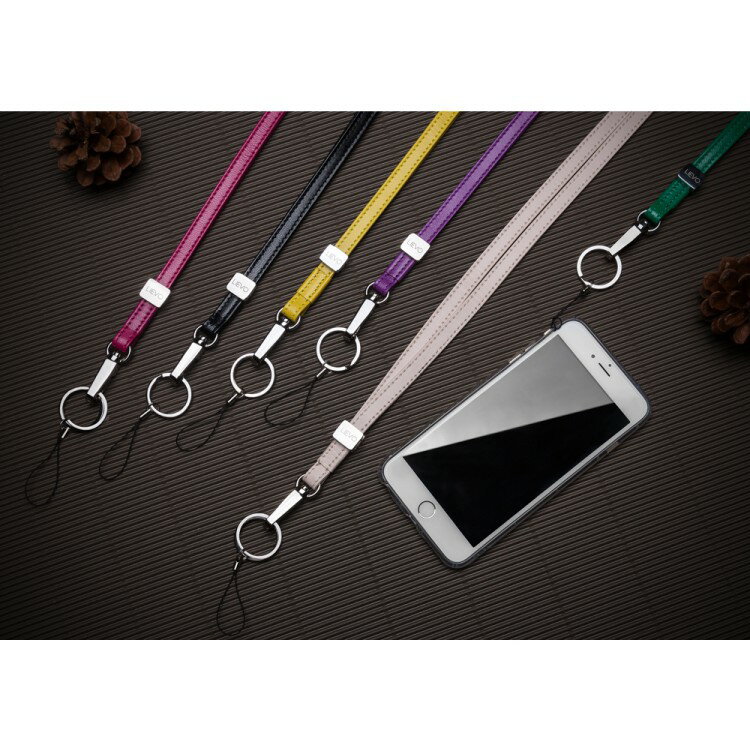 【LIEVO】 ACCESSORY - 小羊皮頸繩_深紫紅 (附禮盒包裝) 2