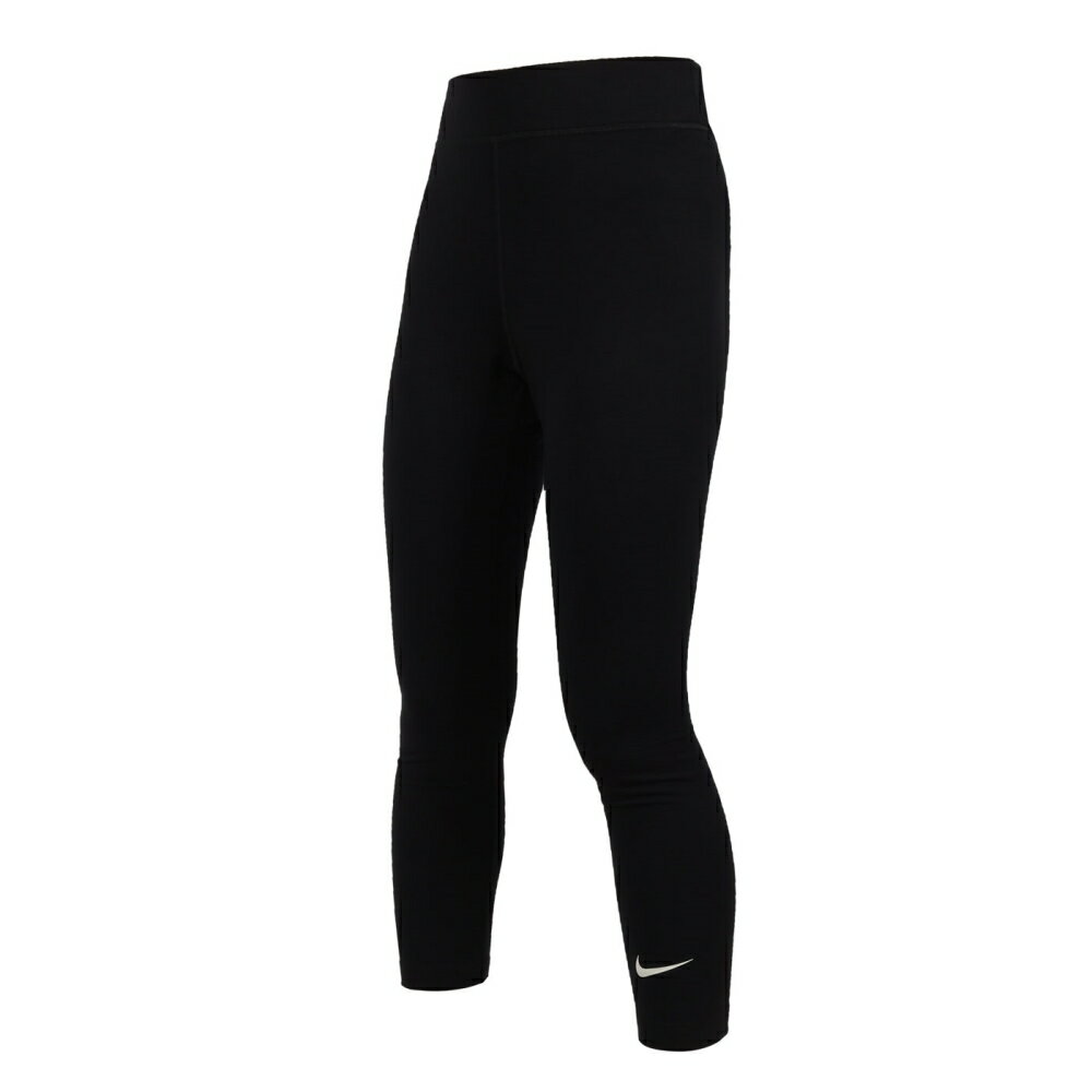 NIKE 女高腰九分緊身長褲(緊身褲 慢跑 瑜珈 有氧「DV7790-010」≡排汗專家≡