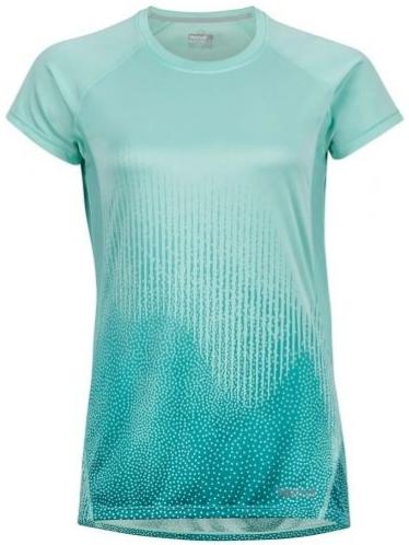 ├登山樂┤美國 Marmot W Crystal 防曬排汗短袖上衣-Clear Sky Fou # 49670-8845