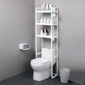 馬桶置物架 衛生間放置浴室馬桶上方洗衣機落地多層廁所創意收納置物架子