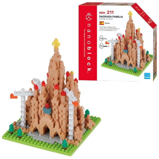 《Nanoblock 迷你積木》NBH 211 聖家堂 東喬精品百貨