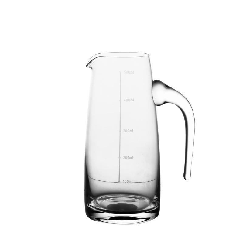 廠家直銷分酒器帶刻度分酒器紅酒醒酒器酒壺扎壺公道杯水晶玻璃【尚宜家居】