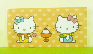 【震撼精品百貨】Hello Kitty 凱蒂貓 卡片-橘甜點 震撼日式精品百貨