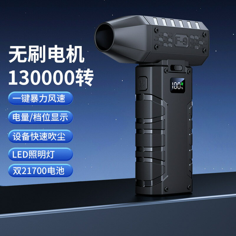 迷你高速新款usb暴力渦輪風扇折疊便攜式跨境高速新手持小風扇【北歐家居生活】