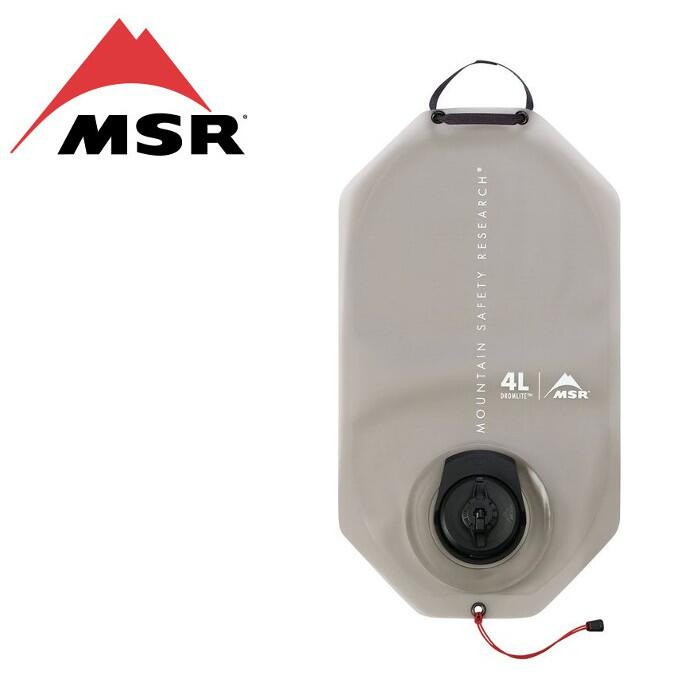MSR 輕量耐磨取水袋 Dromlite 輕量耐磨尼龍水袋 4L 白 09584