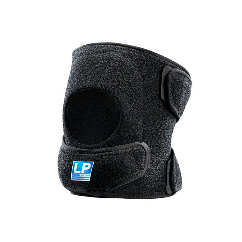 【樂買網】LP SUPPORT 可調式雙效加壓羽球護膝 髕骨保護 羽小膝 運動護膝 羽毛球護膝 791CN